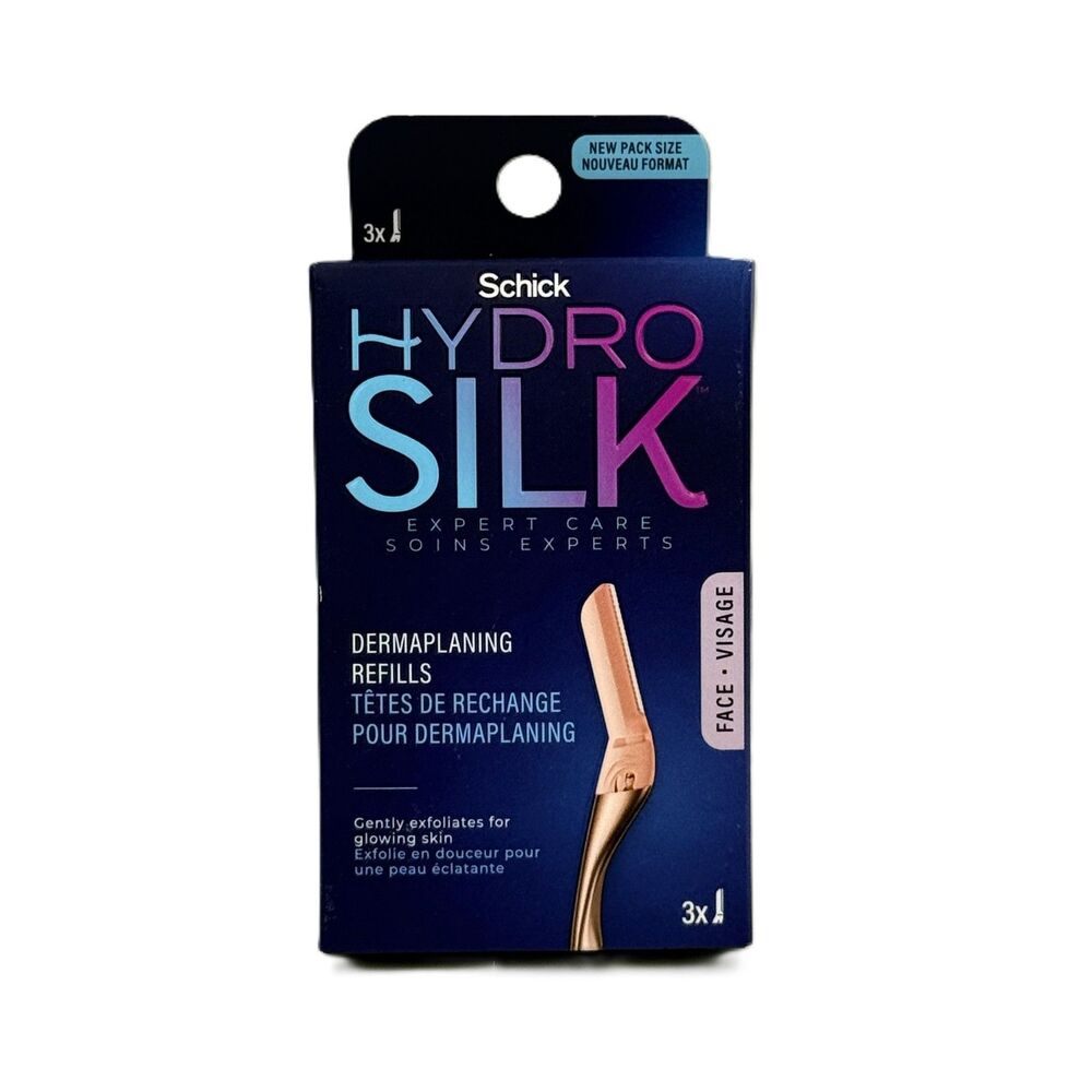 Schick Hydro Silk Dermaplaning Refills 3 Count